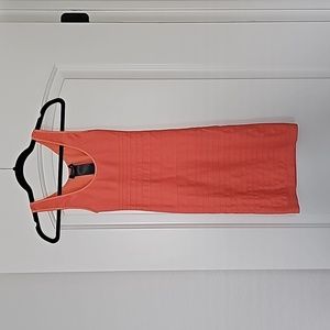 Bebe Bodycon Dress - Coral